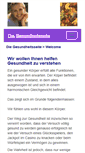 Mobile Screenshot of diegesundheitsseite.de